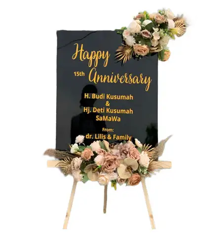 Papan Bunga Akrilik Kutajaya